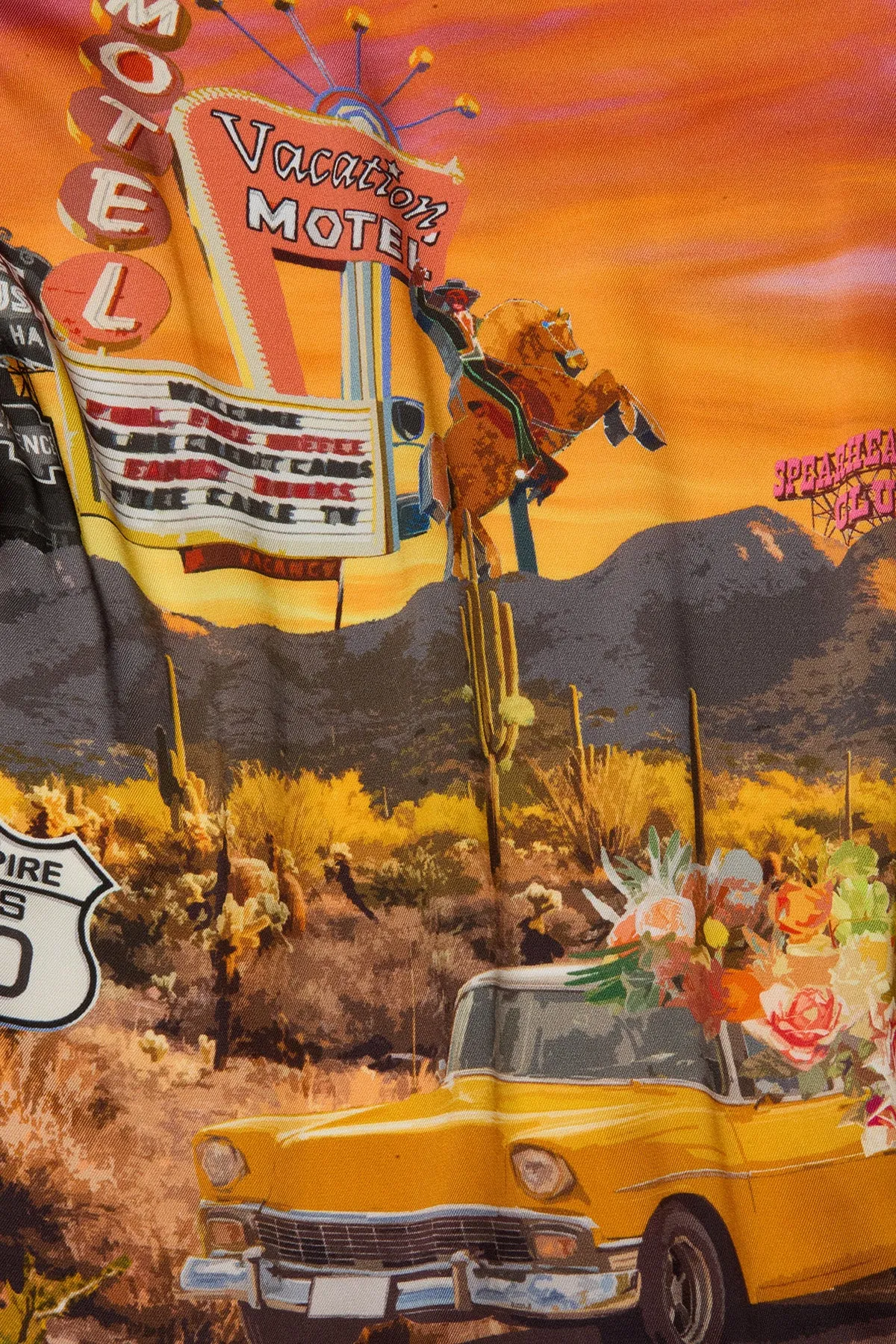 Fawn Scarf Back 3/4 Sleeve Blouse sold by French Cuff product image thumbnail 4