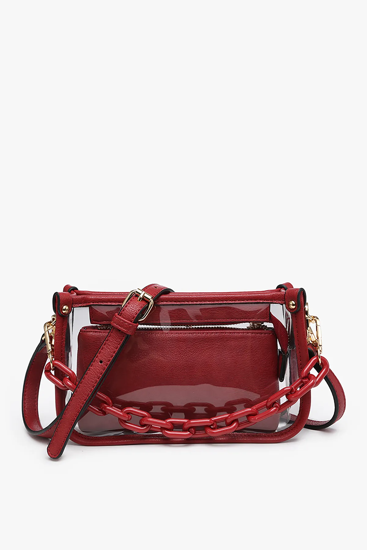 Jessica Clear Crossbody sold by French Cuff