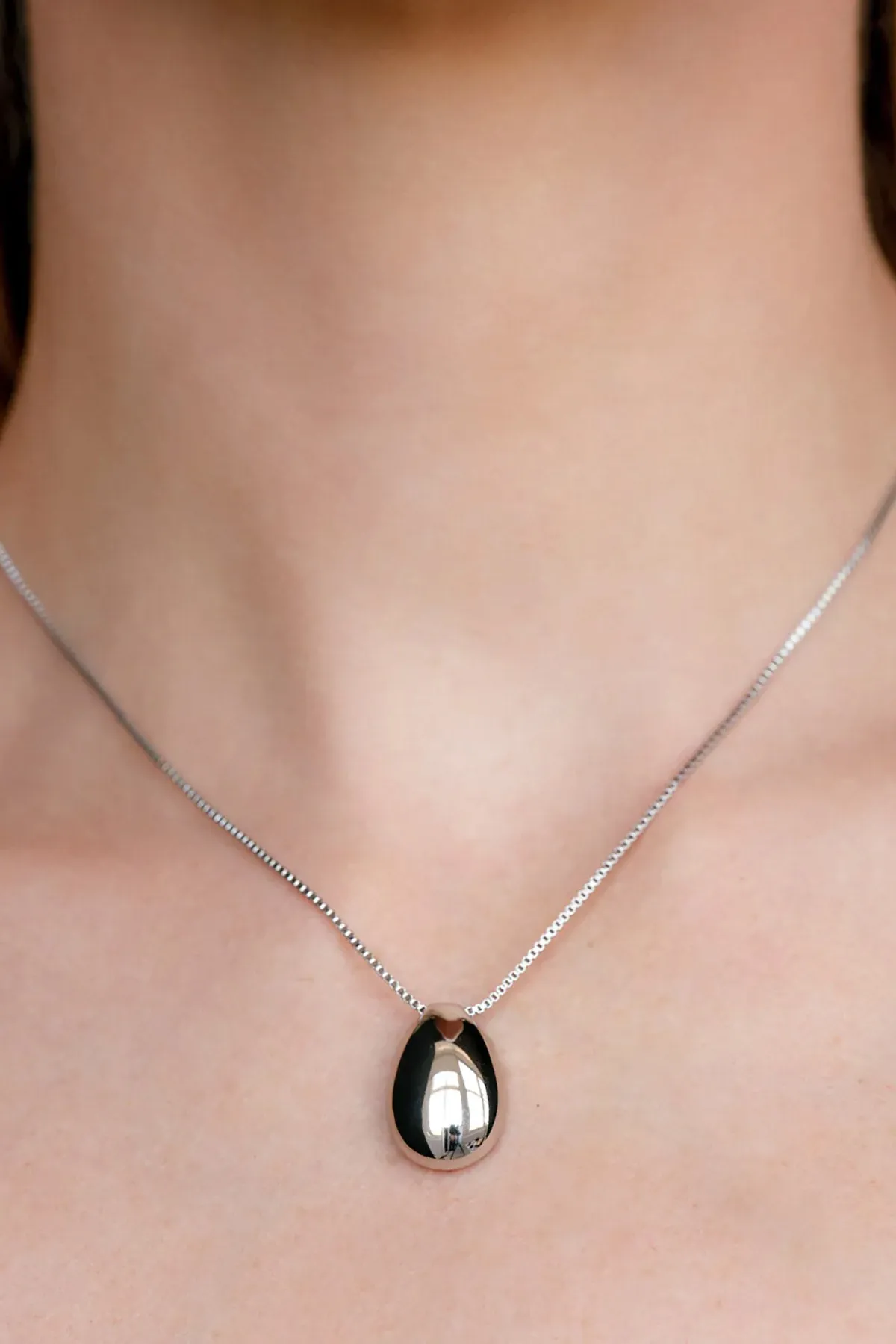 The Metal Bean Necklace sold by French Cuff