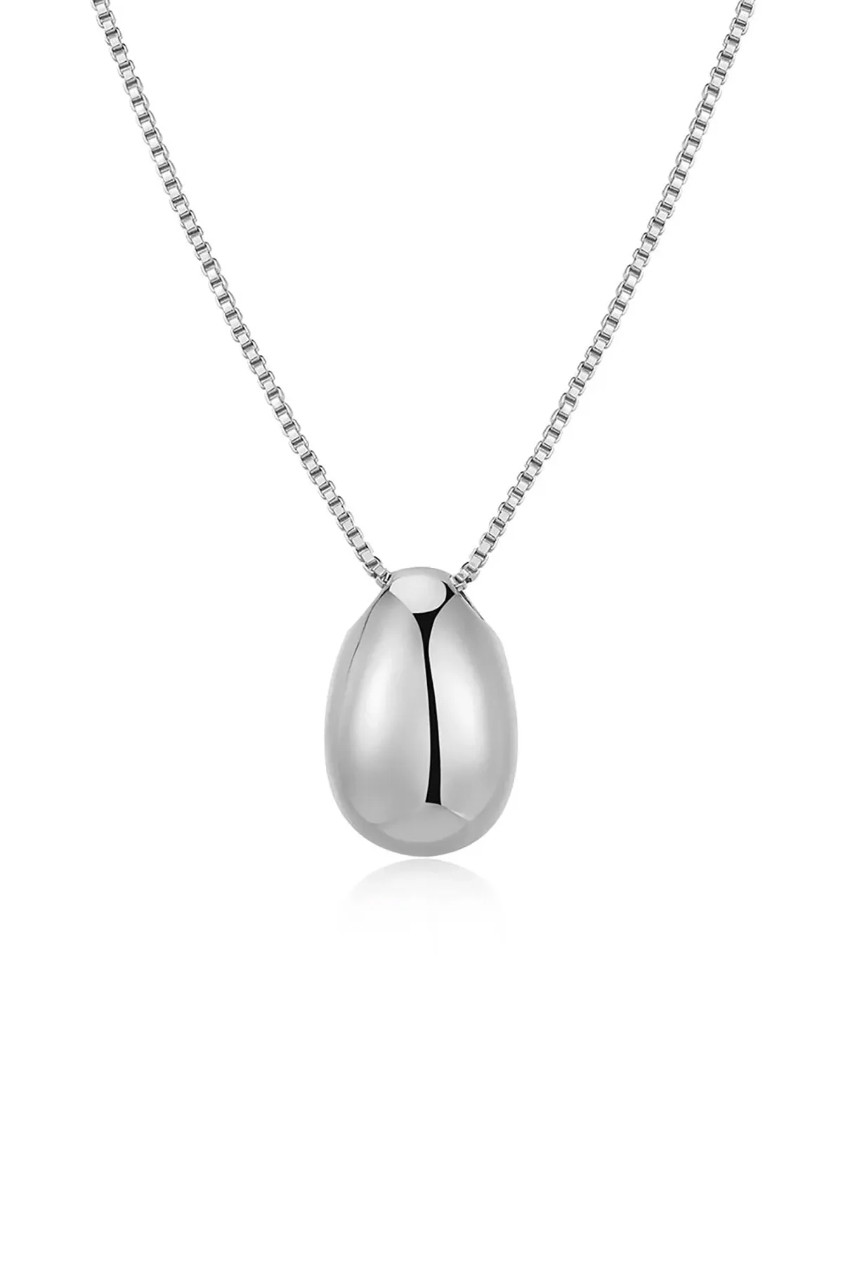 The Metal Bean Necklace sold by French Cuff product image thumbnail 2