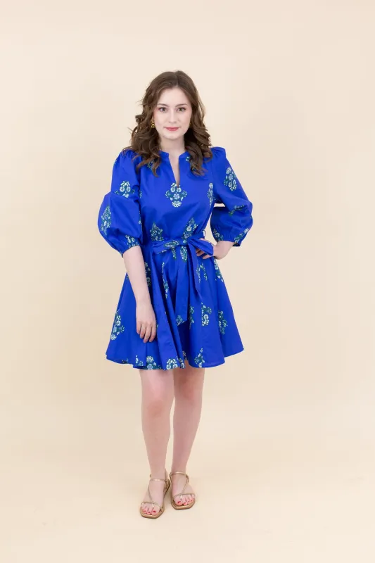 Floral Lody Flare Mini Dress sold by French Cuff