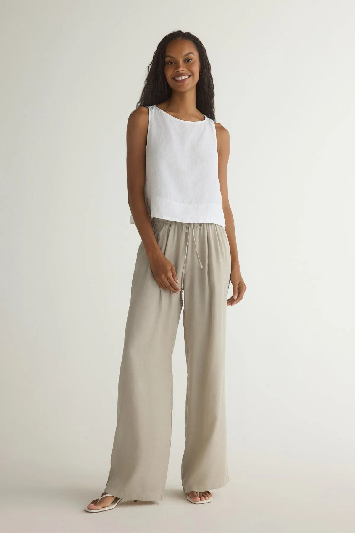 Wide Leg Pleated Pant sold by French Cuff product image thumbnail 2
