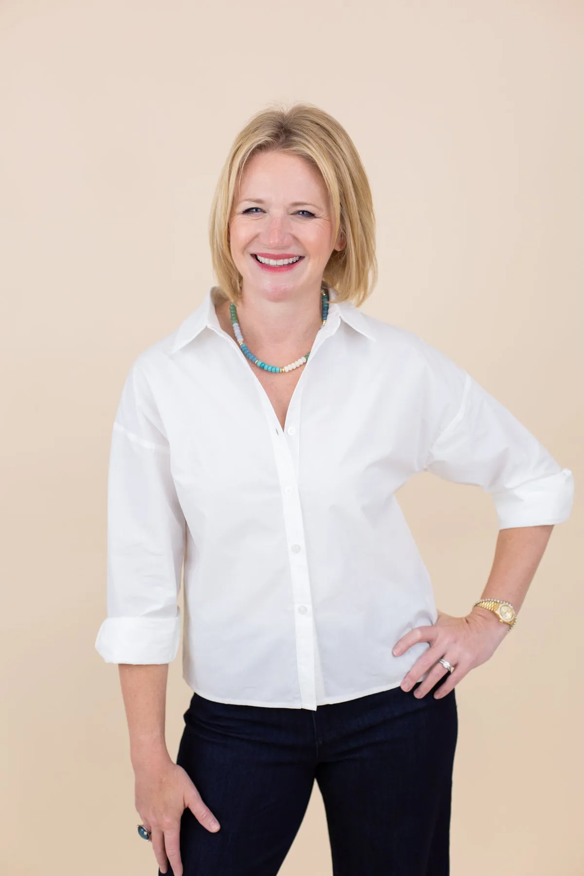 Kerry Beaded Necklace sold by French Cuff product image thumbnail 2