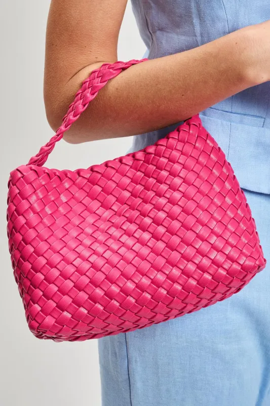 Kaia Woven Crossbody sold by French Cuff