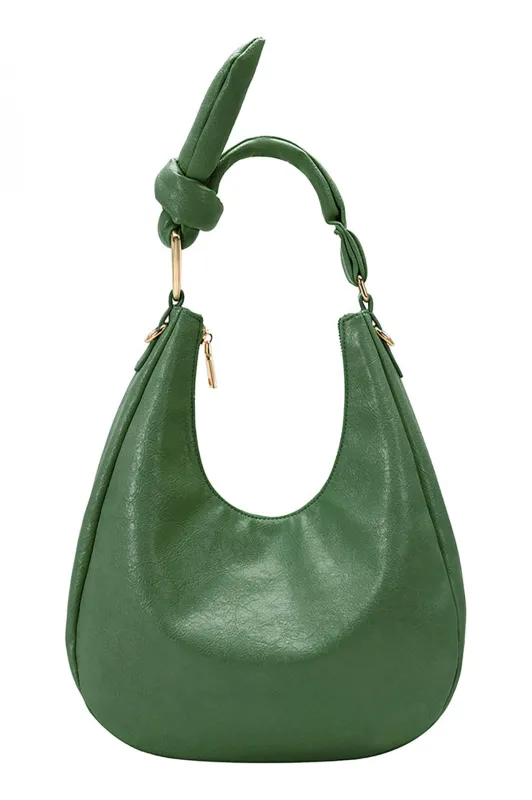 Lillie Green Recycled Vegan Shoulder Bag sold by French Cuff