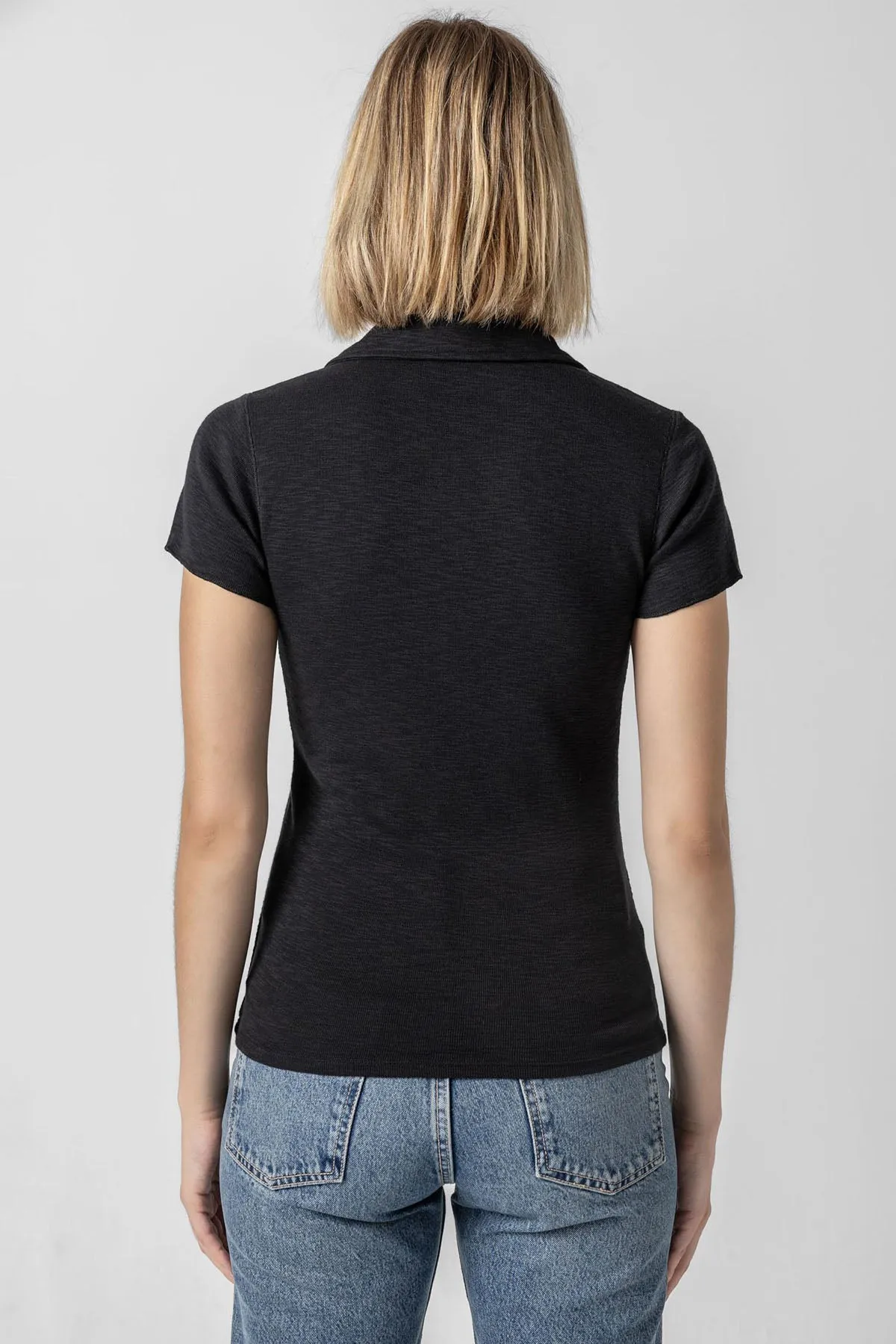 Striped Polo Tee sold by French Cuff product image thumbnail 2