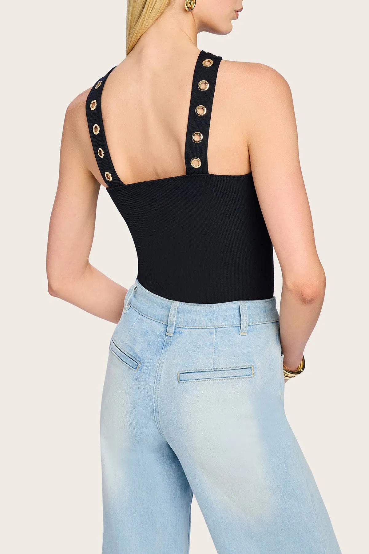 Sabeen Grommet Bodysuit sold by French Cuff product image thumbnail 4