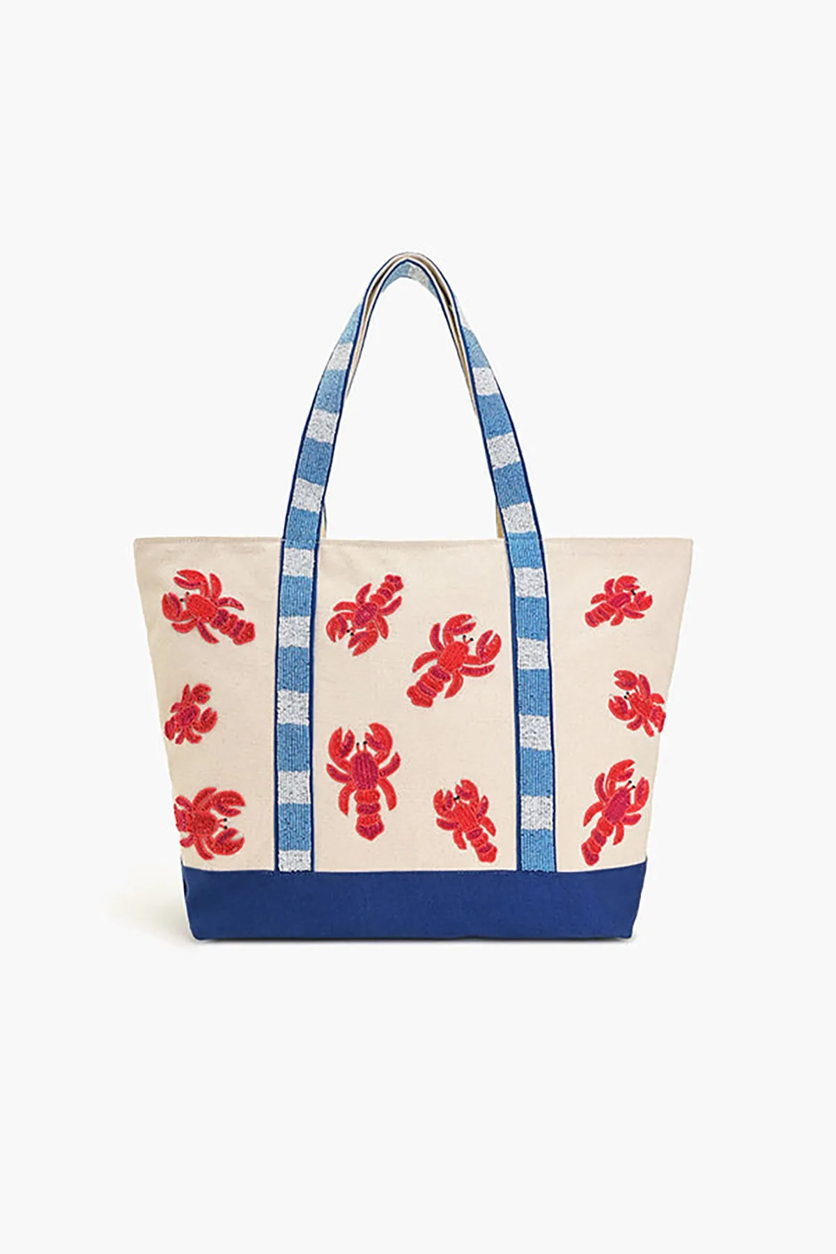 Coastal Claw Beaded Boat Bag sold by French Cuff