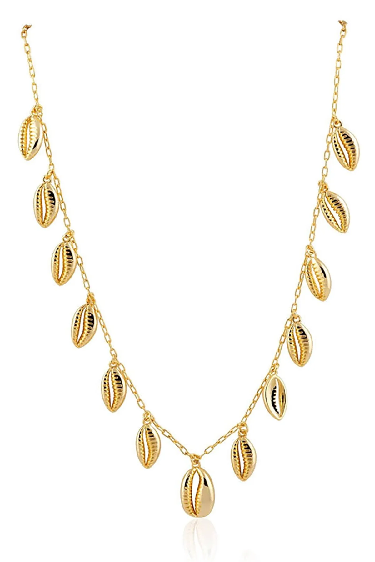 Multi Shell Necklace sold by French Cuff