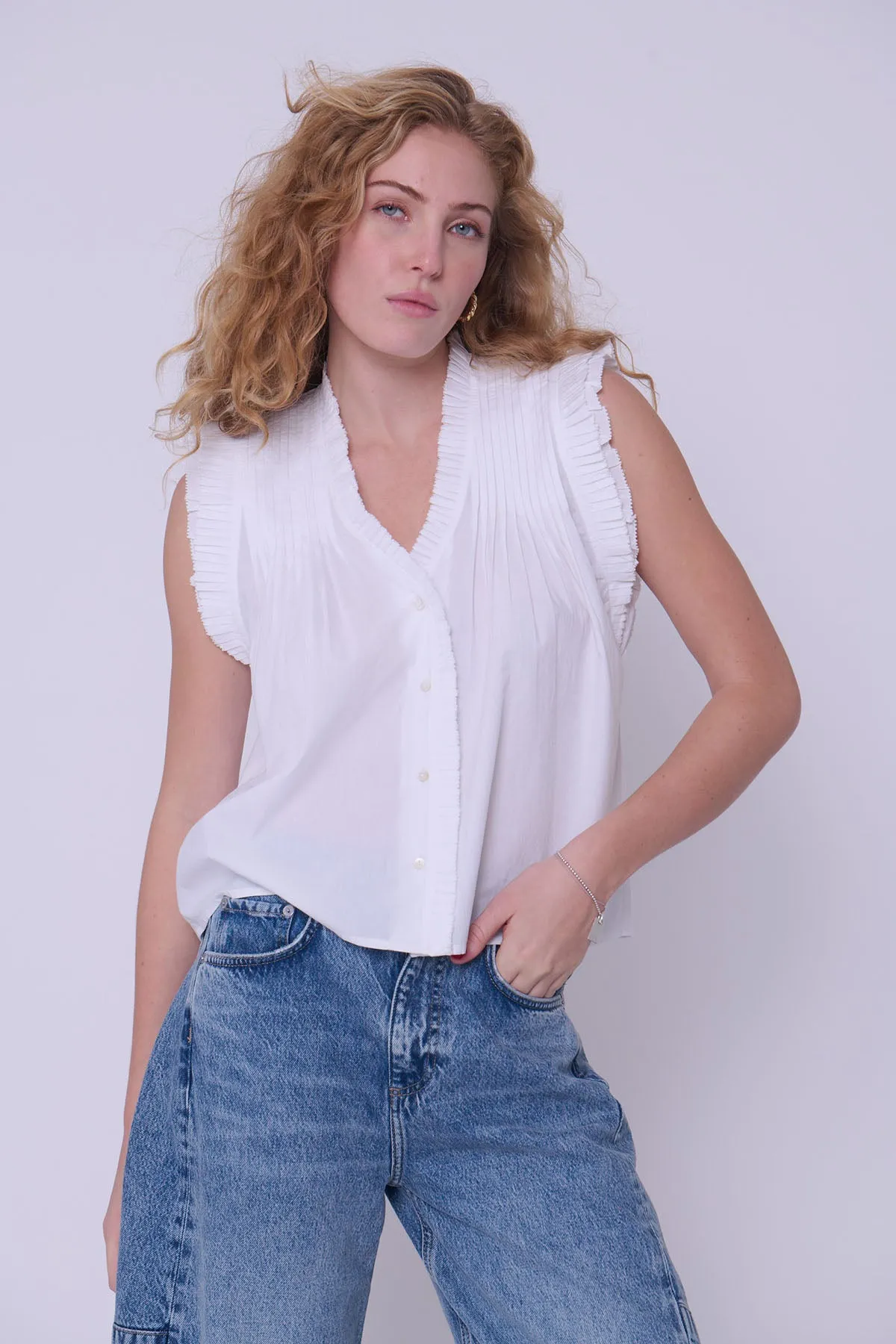 Dana Top sold by French Cuff