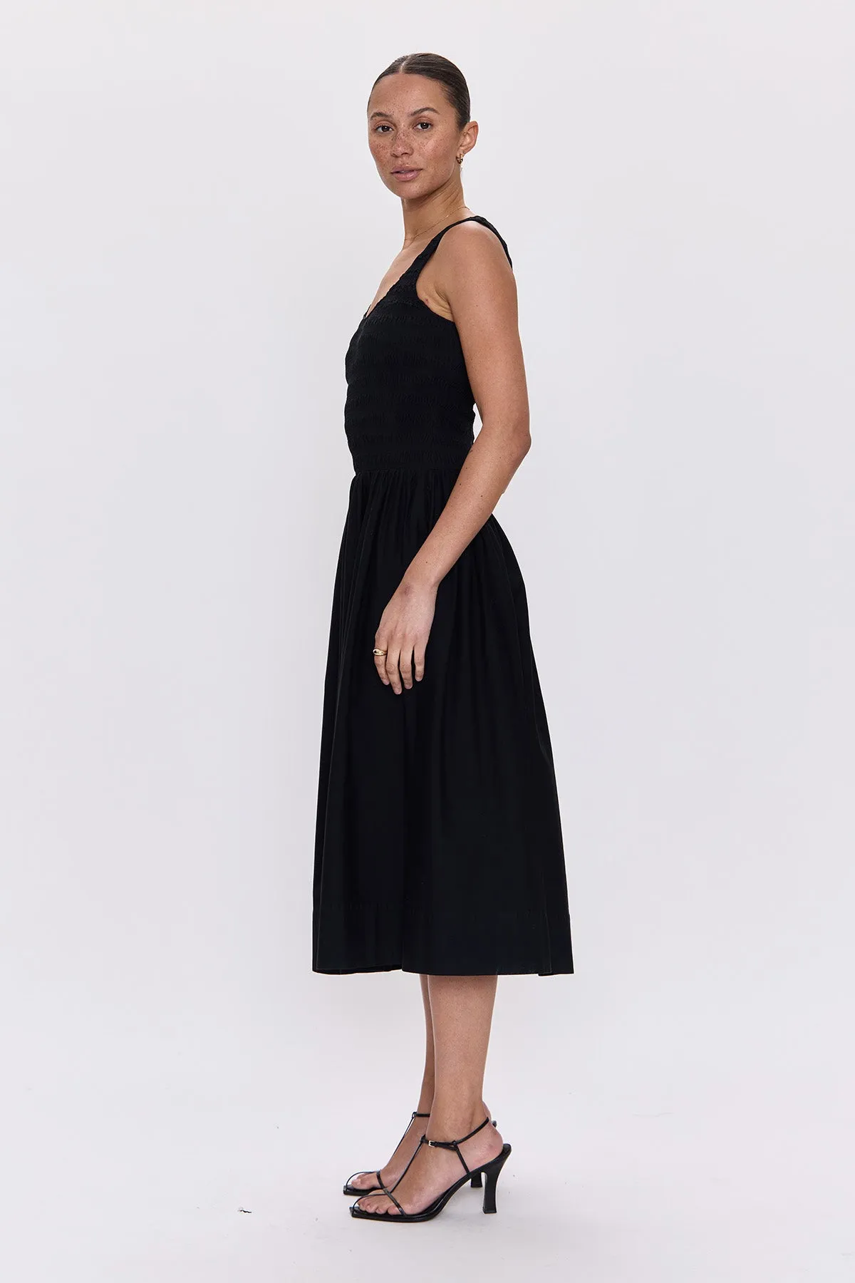 Akessia Smocked Drop Waist Dress sold by French Cuff product image thumbnail 2