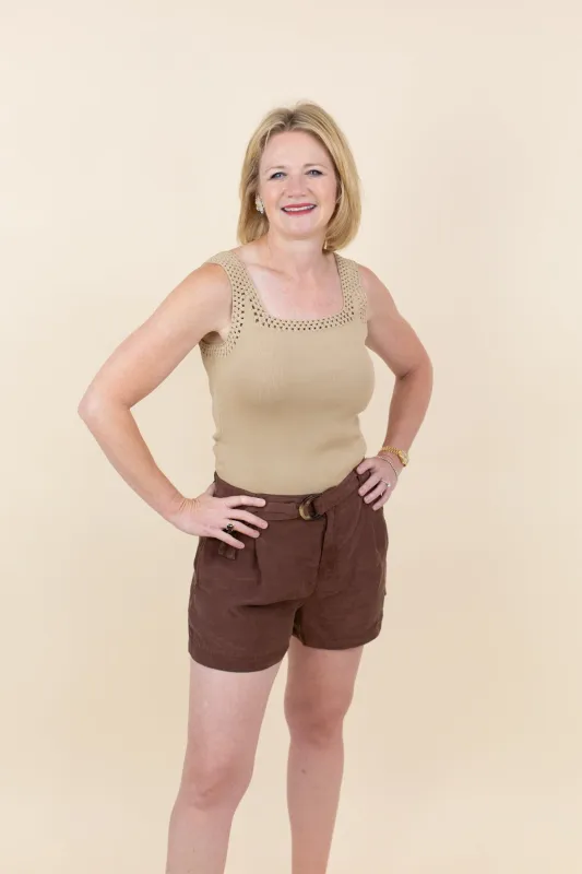 Square Neck Sweater Tank, Crochet sold by French Cuff