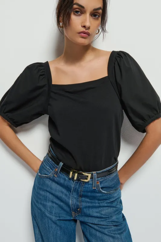 Naya Puff Sleeve Top sold by French Cuff