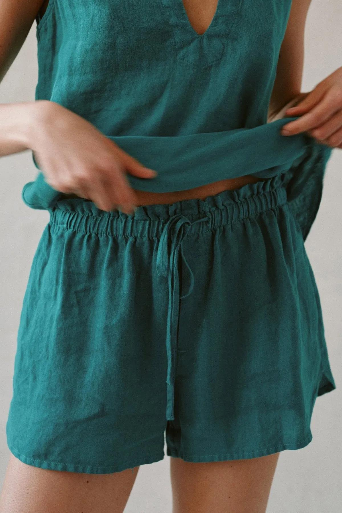 Dolphin Short With Tie sold by French Cuff