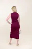 Sleeveless Polo Midi Sweater Dress with Toggle Closure sold by French Cuff
