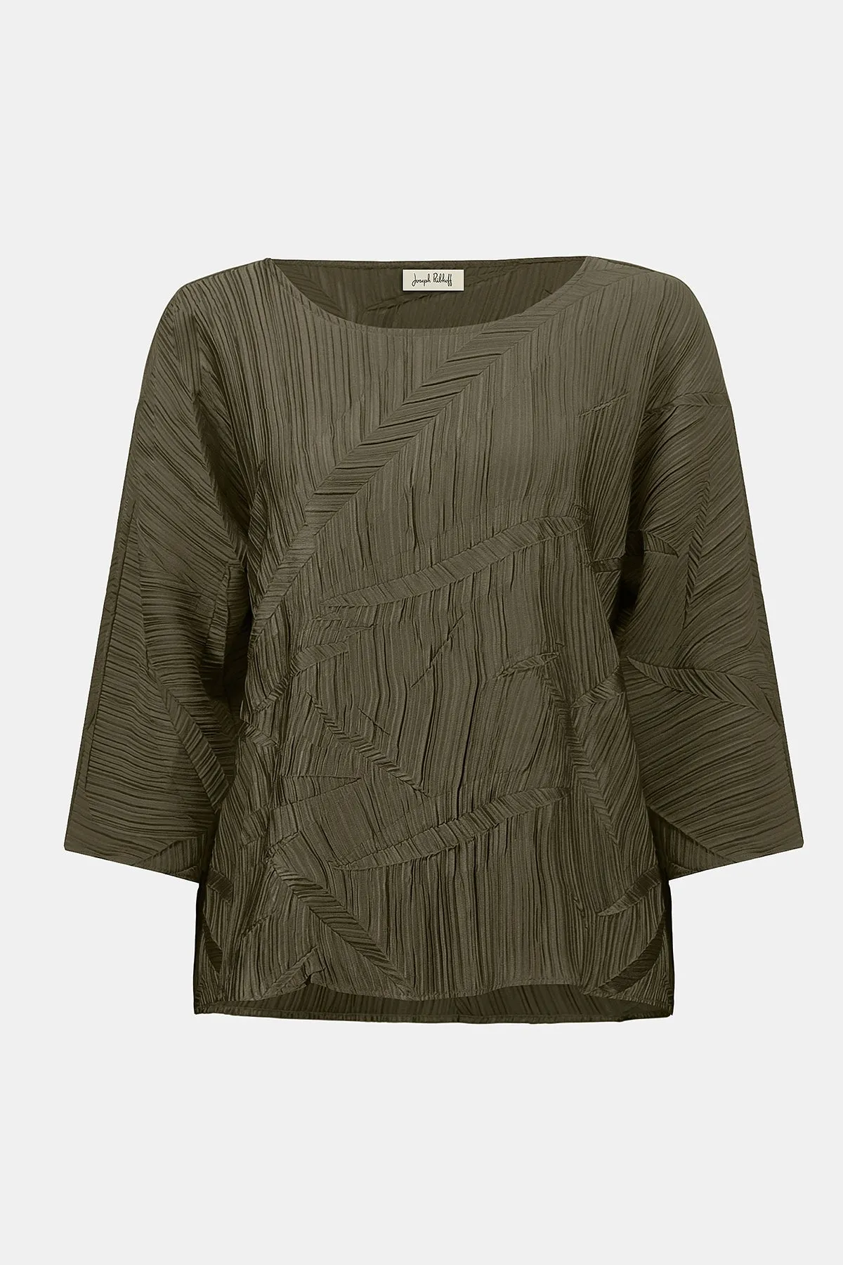 Pleated Satin Boxy Top sold by French Cuff product image thumbnail 4