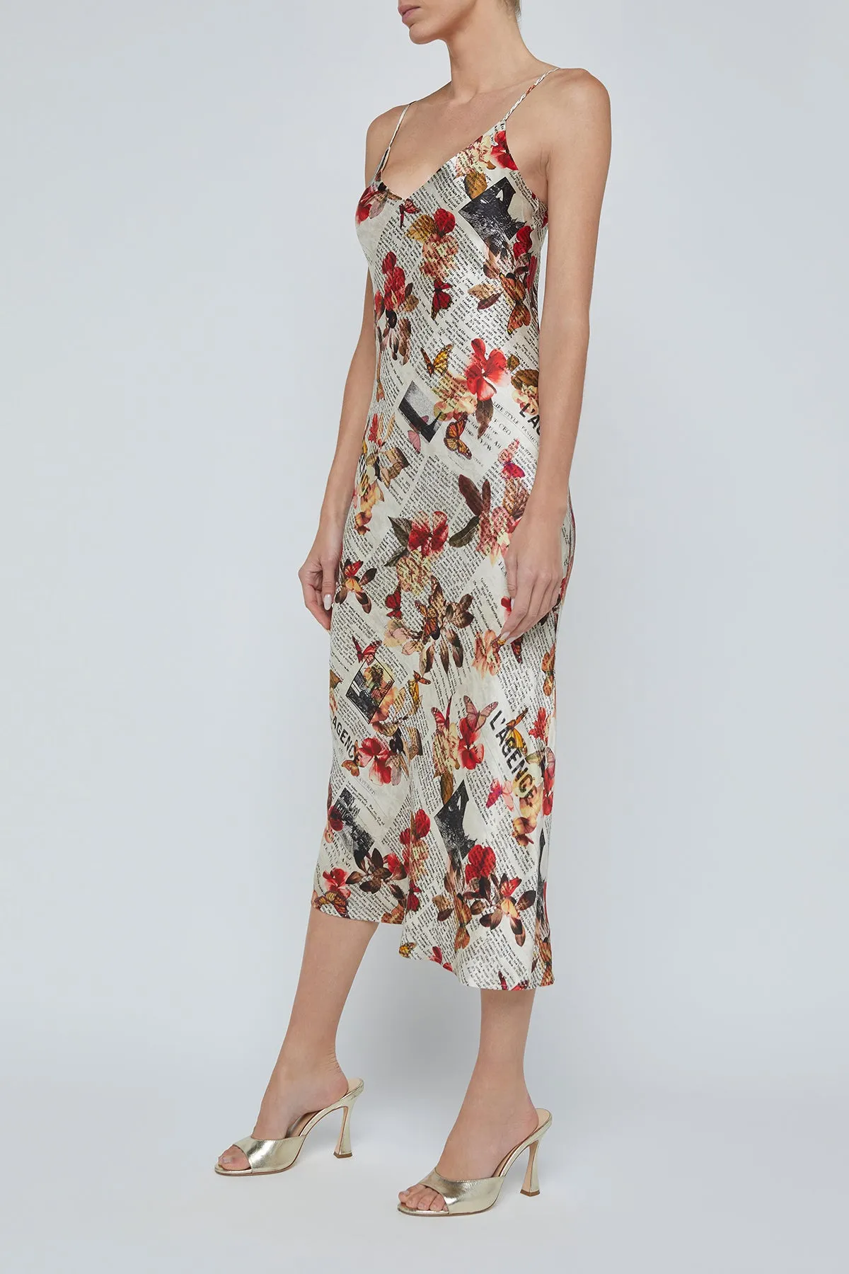 Seridie Mid Length Slip Dress sold by French Cuff product image thumbnail 4