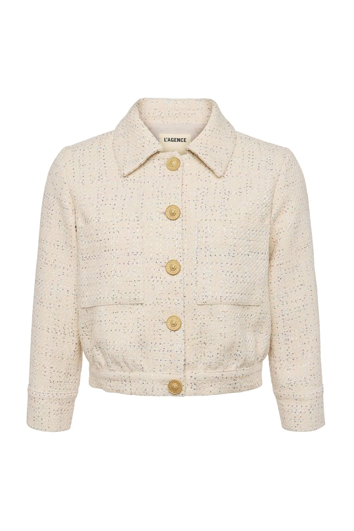 Jia Crop 3/4 Sleeve Jacket sold by French Cuff product image thumbnail 5