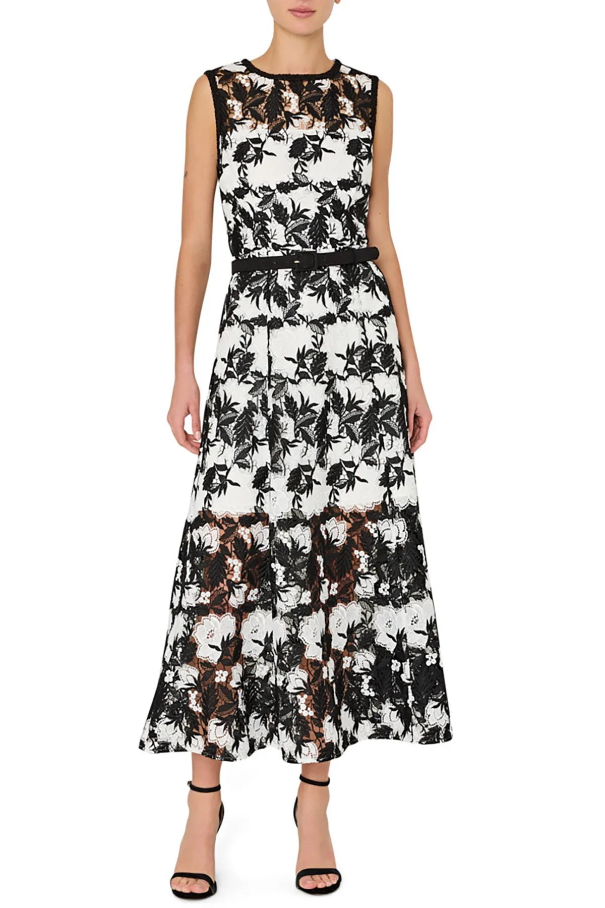 Paloma Two Tone Lace Dress sold by French Cuff