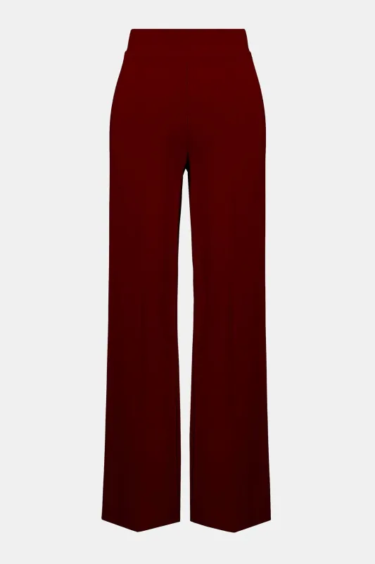 Heavy Knit Wide Leg Pull-On Pants sold by French Cuff