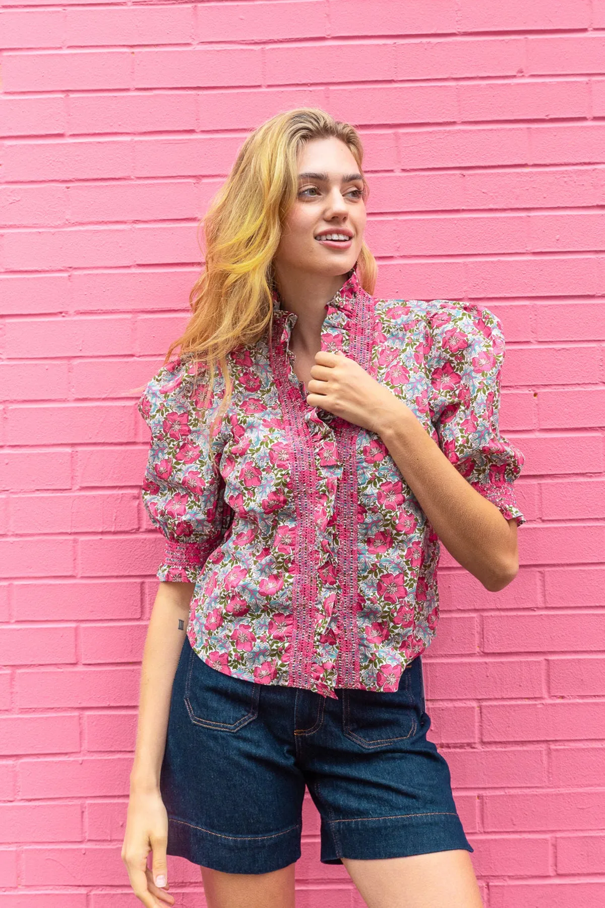 Zuri Top Short Sleeve sold by French Cuff product image thumbnail 4