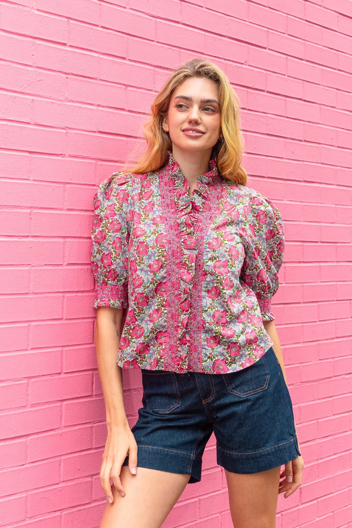 Zuri Top Short Sleeve sold by French Cuff