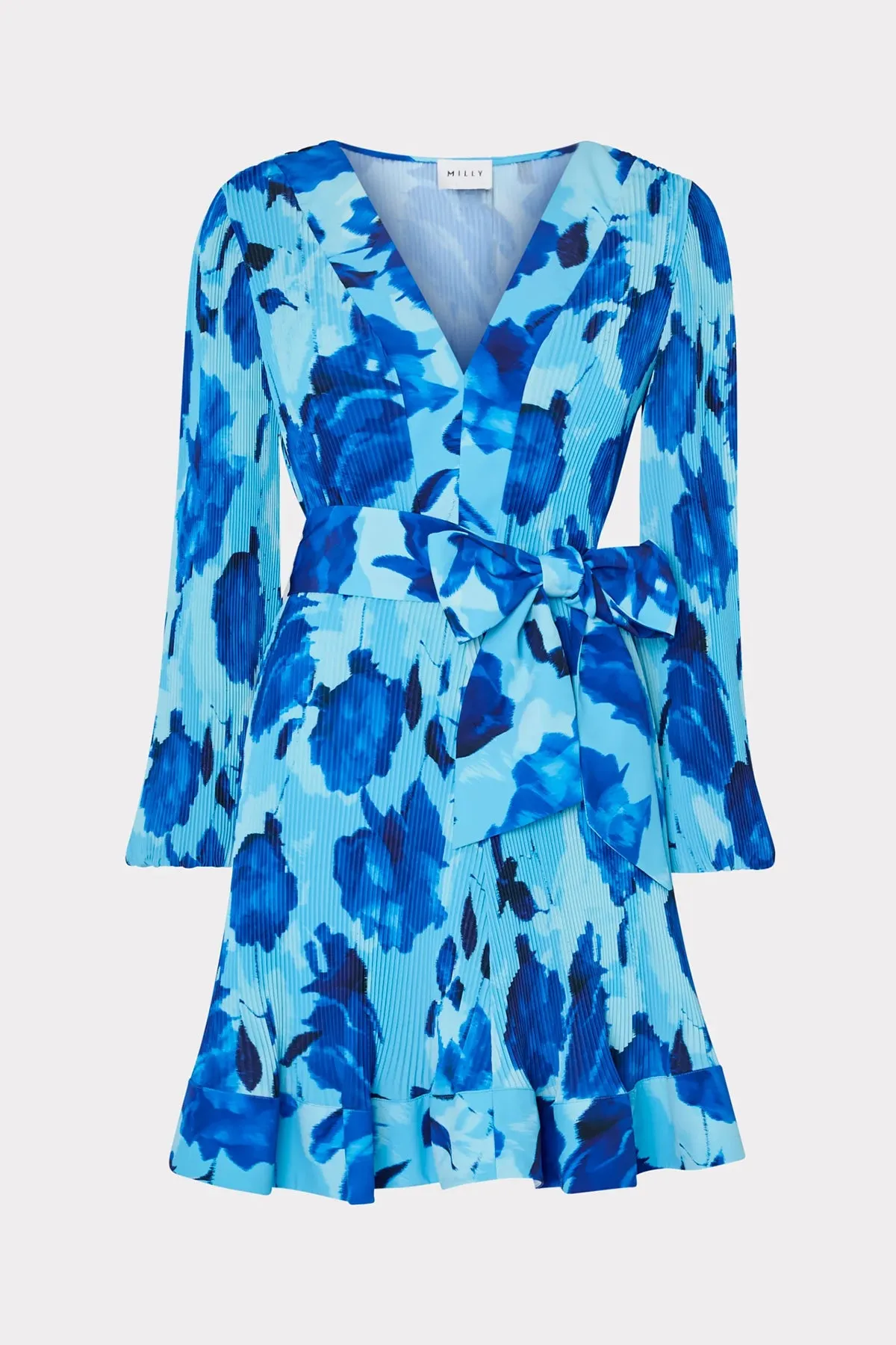 Liv Blurred Blossom Pleated Dress sold by French Cuff product image thumbnail 4