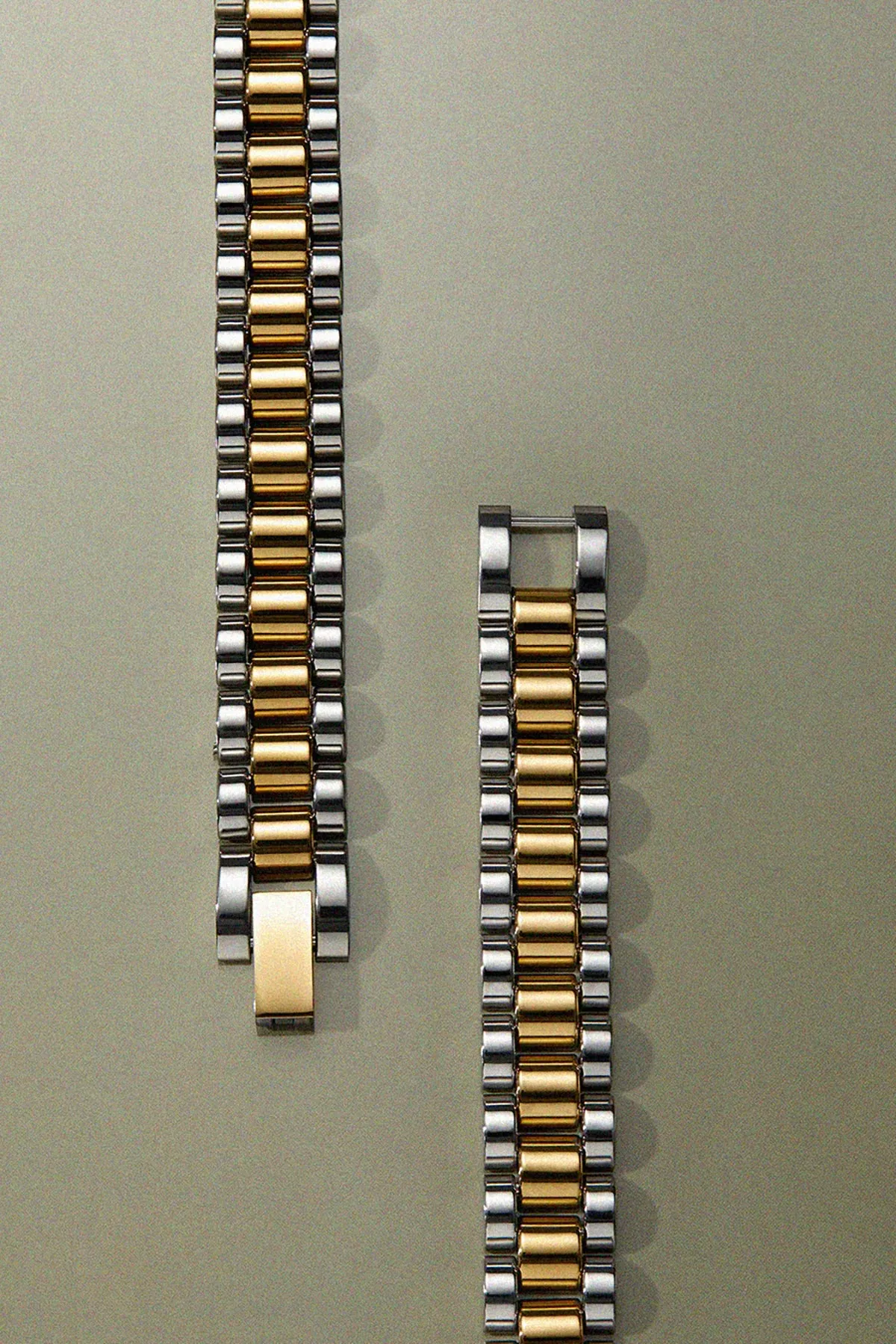 Two-Toned Timepiece Bracelet sold by French Cuff product image thumbnail 4