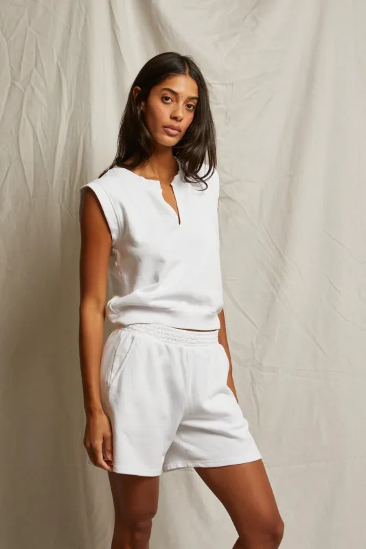 Sloane French Terry Split Top sold by French Cuff