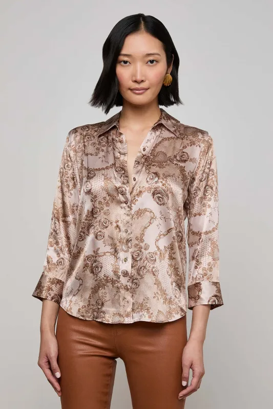 Dani 3/4 Sleeve Blouse sold by French Cuff