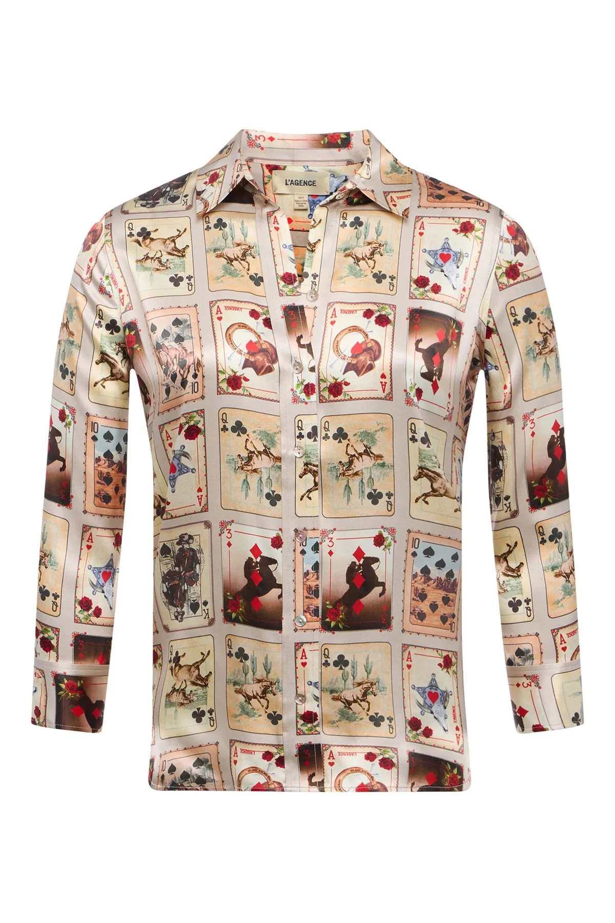 Dani 3/4 Sleeve Blouse sold by French Cuff product image thumbnail 4