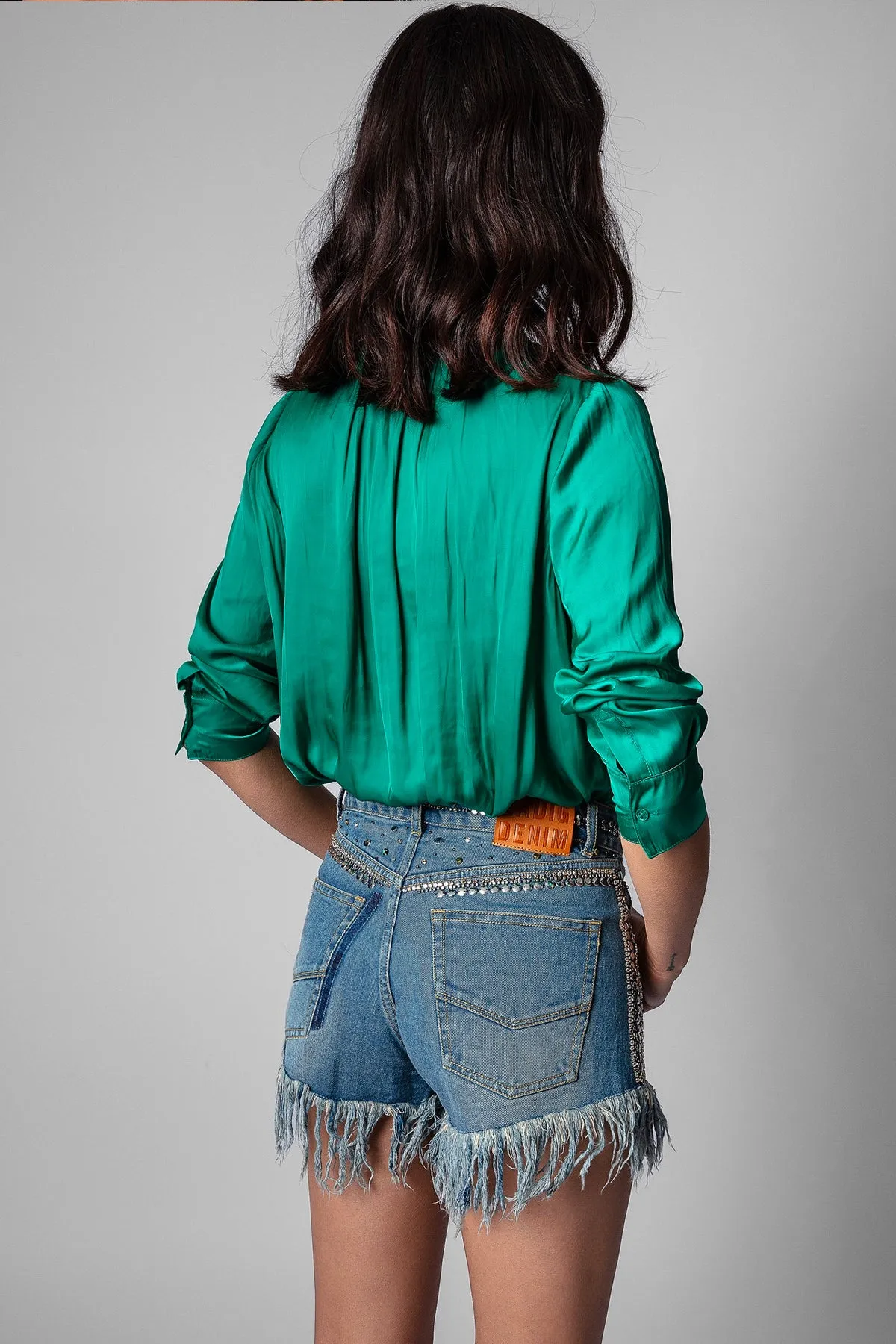 Tink Satin Blouse sold by French Cuff product image thumbnail 3