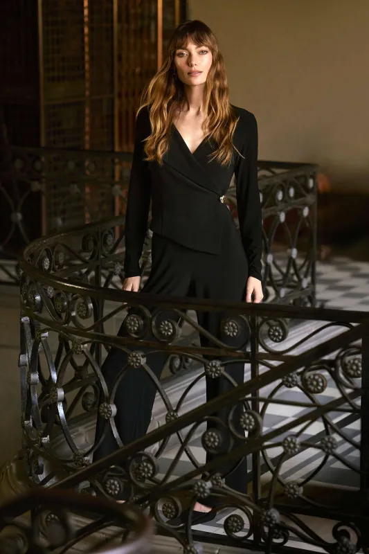Silky Knit Wide-Leg Jumpsuit sold by French Cuff