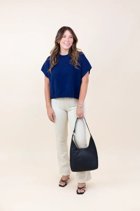 Dropped Shoulder Sweater Top sold by French Cuff