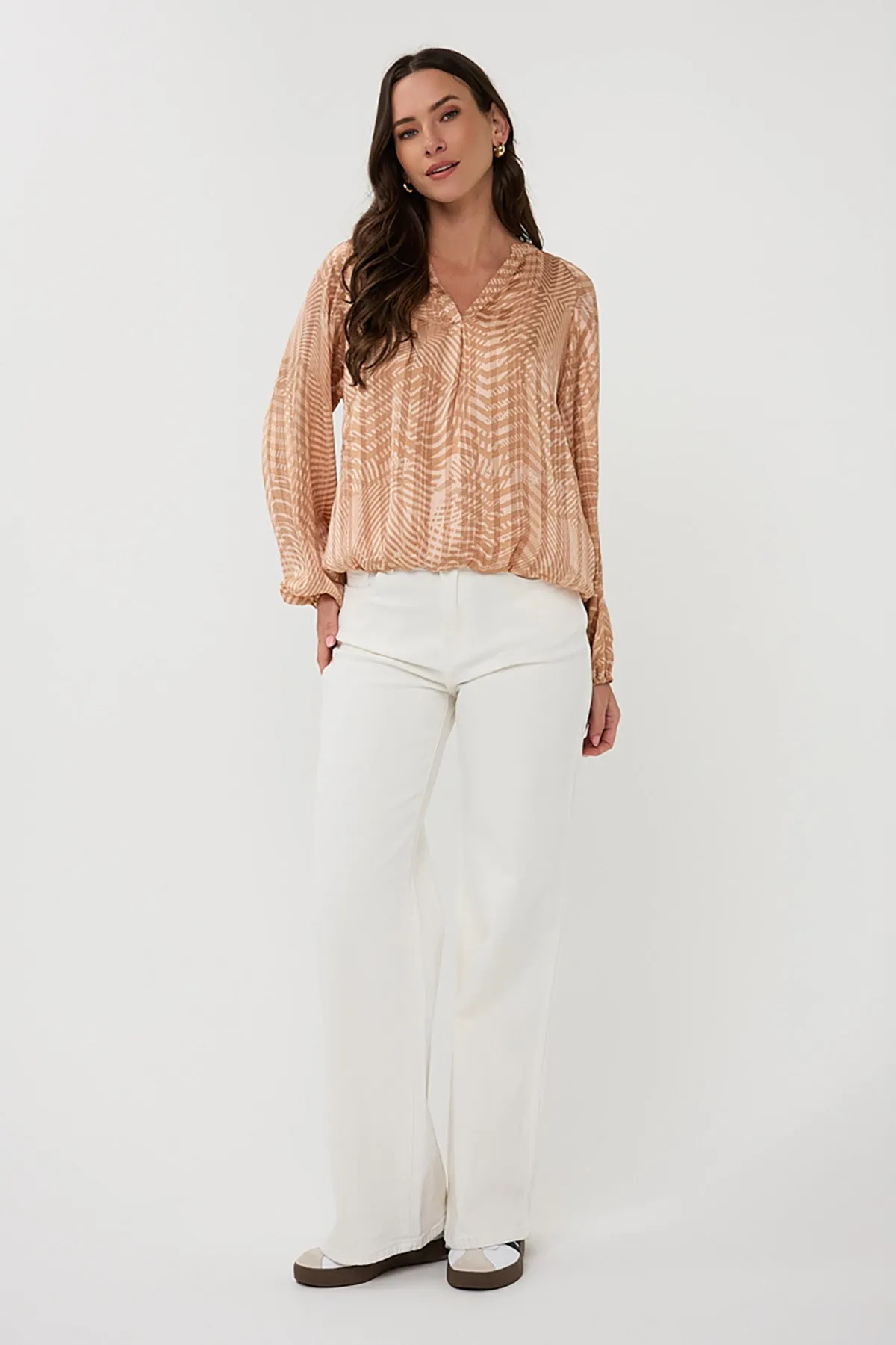 Balloon Sleeve Blouse sold by French Cuff product image thumbnail 4