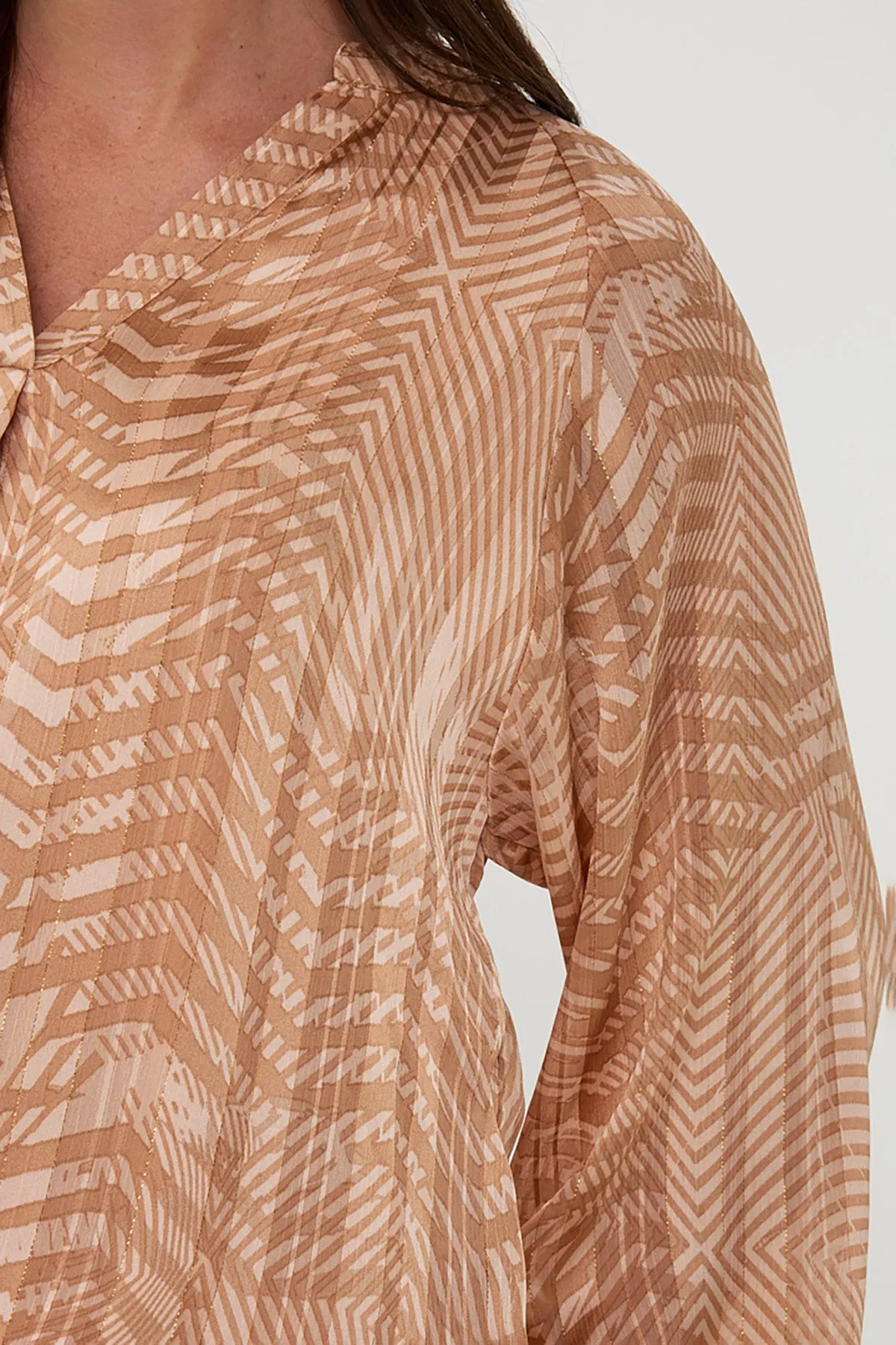 Balloon Sleeve Blouse sold by French Cuff product image thumbnail 2