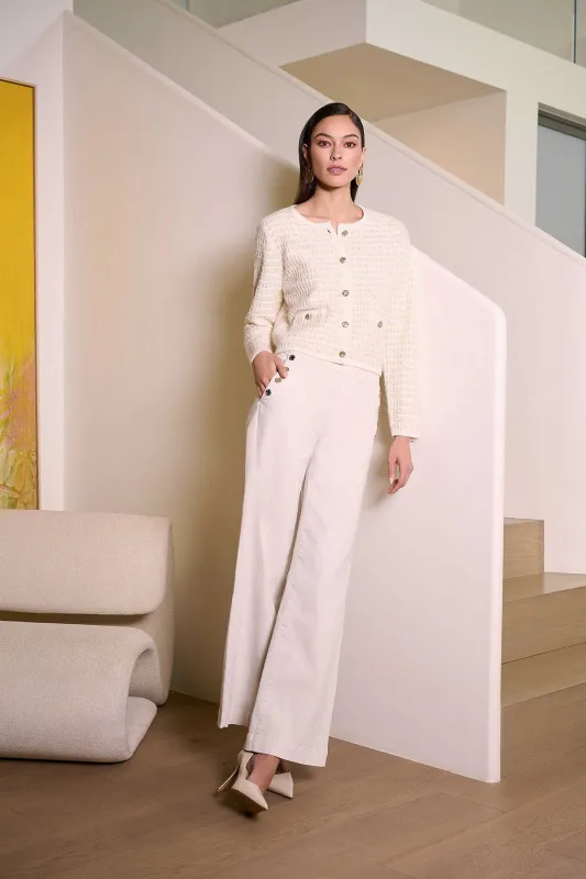 Classic Wide Leg Pull-On Jeans sold by French Cuff