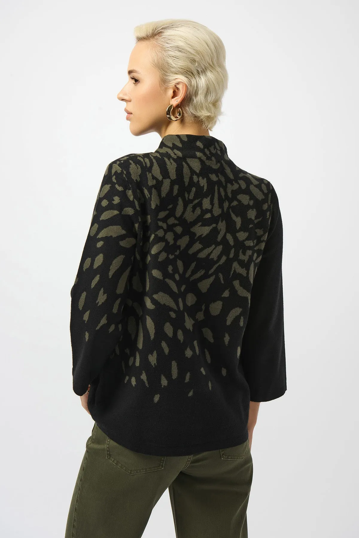 Jacquard Animal Print Sweater sold by French Cuff product image thumbnail 3