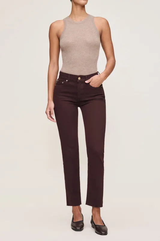 Mara Straight: mid rise instasculpt™ ankle made by DL1961