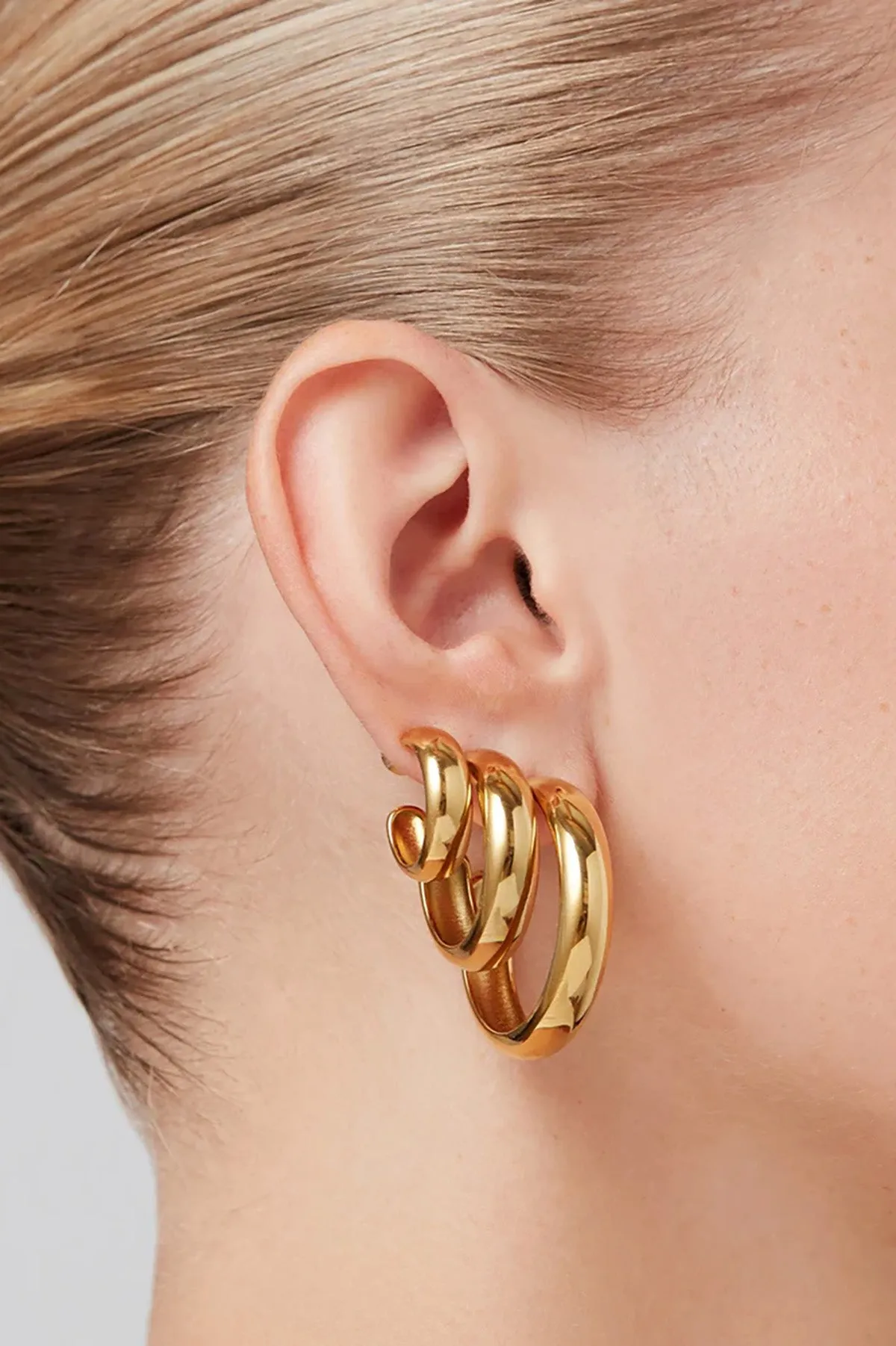 Staple Hoops Large sold by French Cuff product image thumbnail 3