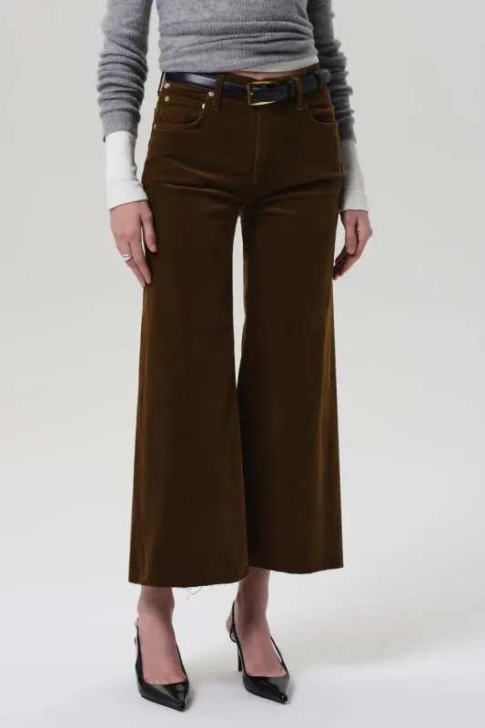 Lyra Wide Leg Crop in Corduroy sold by French Cuff