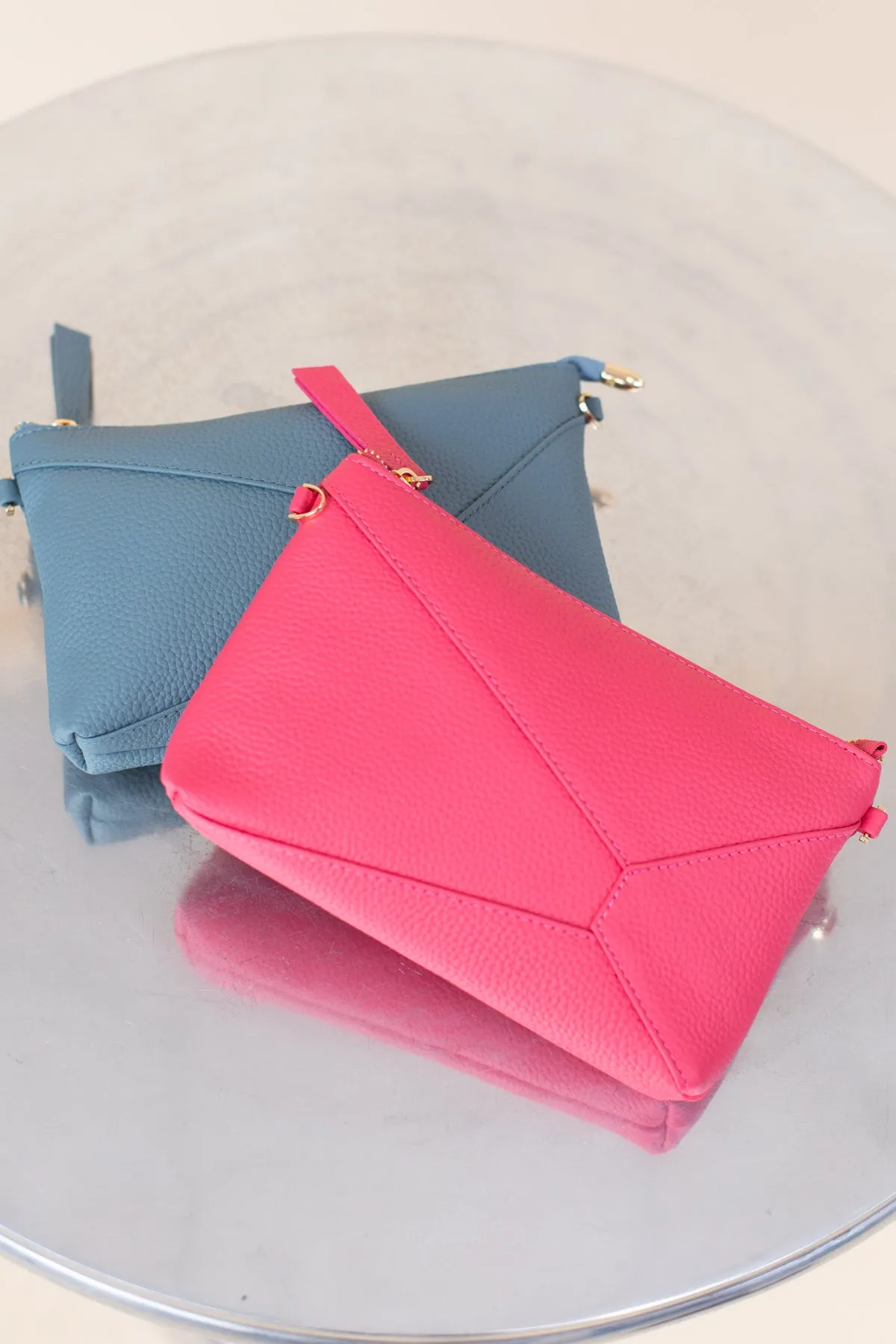 Leather Wristlet Crossbody Bag sold by French Cuff product image thumbnail 3