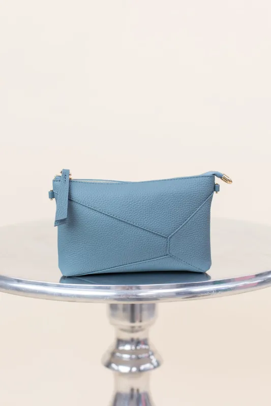 Leather Wristlet Crossbody Bag sold by French Cuff