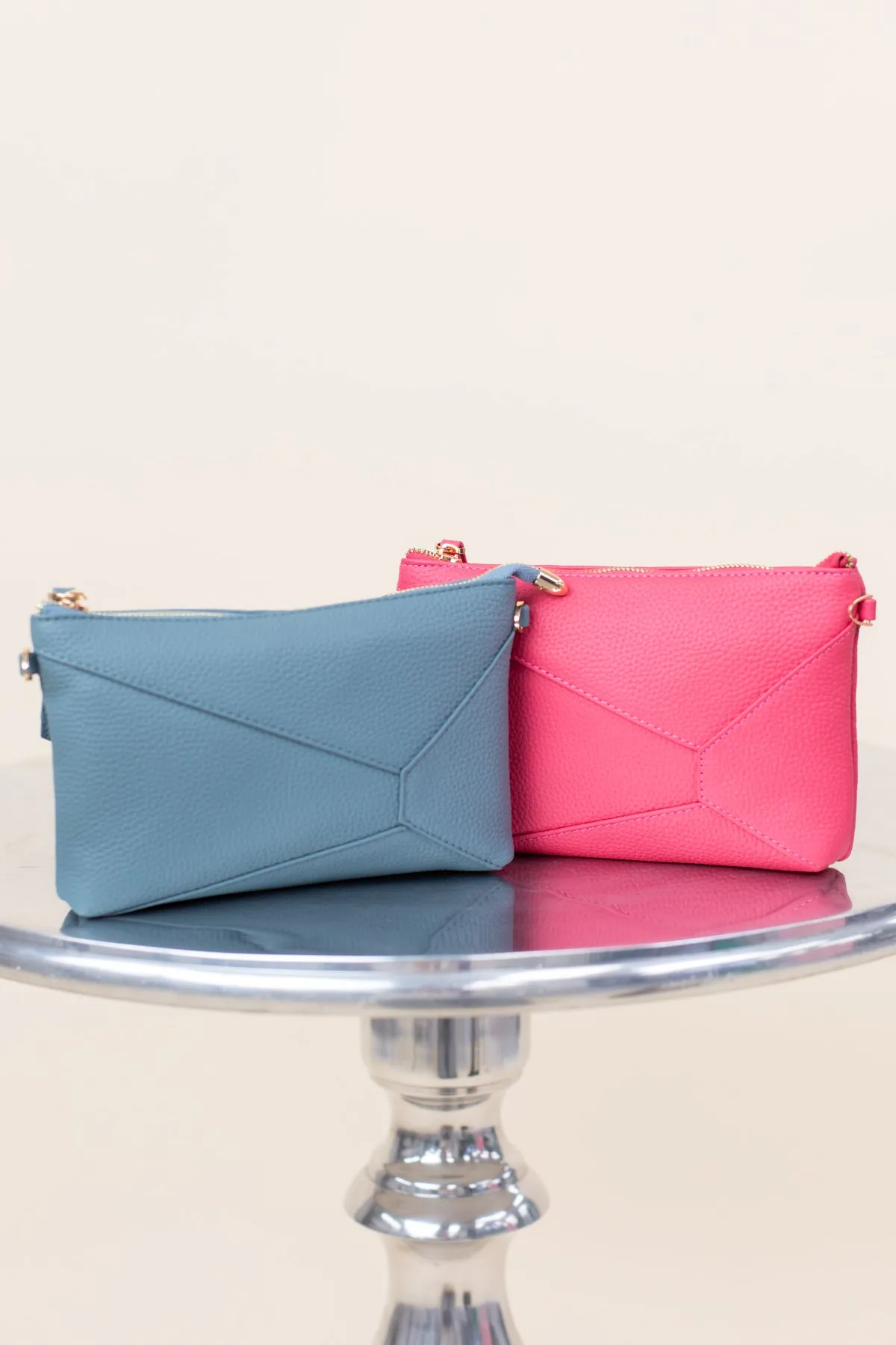 Leather Wristlet Crossbody Bag sold by French Cuff product image thumbnail 3