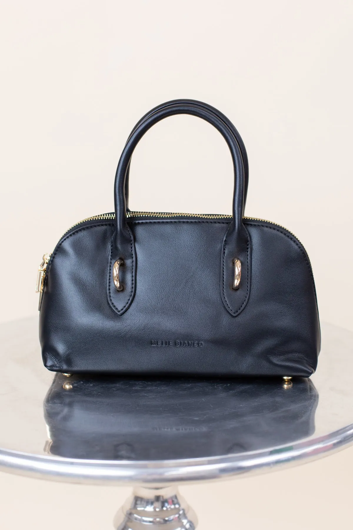 Rue Black Vegan Top Handle Bag sold by French Cuff product image thumbnail 3