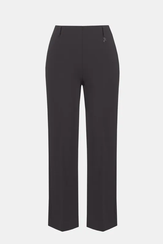 Heavy Knit Straight Pull-On Pants sold by French Cuff