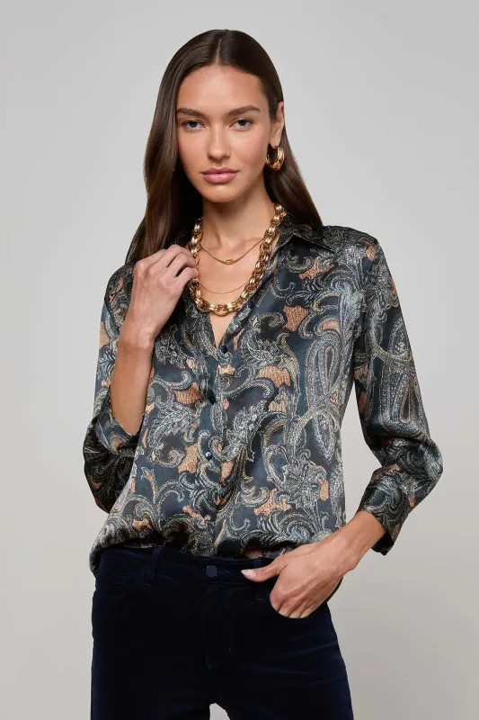 Dani 3/4 Sleeve Blouse sold by French Cuff