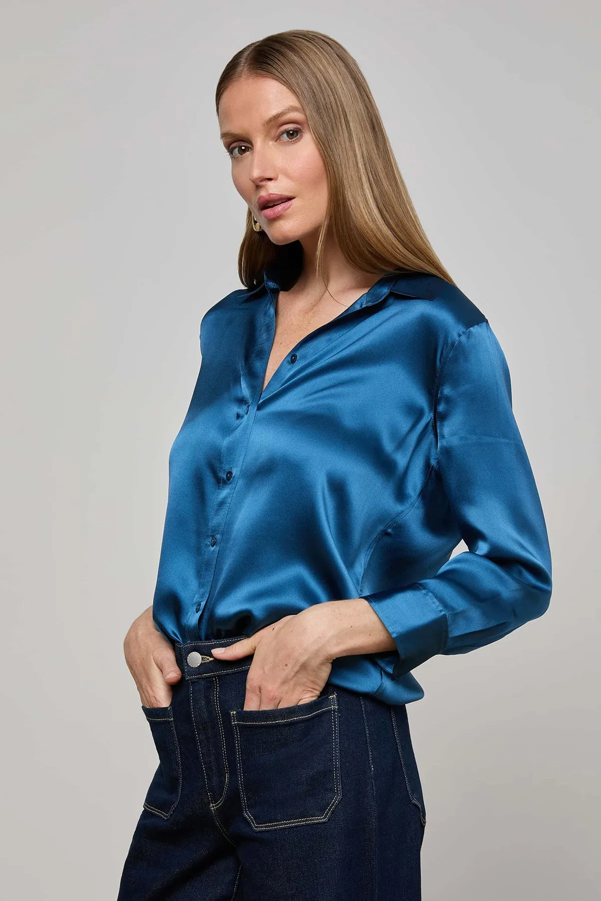 Dani 3/4 Sleeve Blouse sold by French Cuff product image thumbnail 2