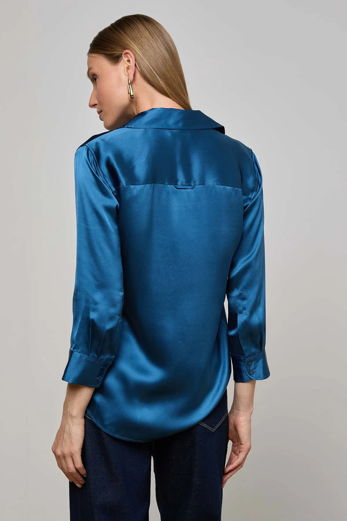 Dani 3/4 Sleeve Blouse sold by French Cuff product image thumbnail 4