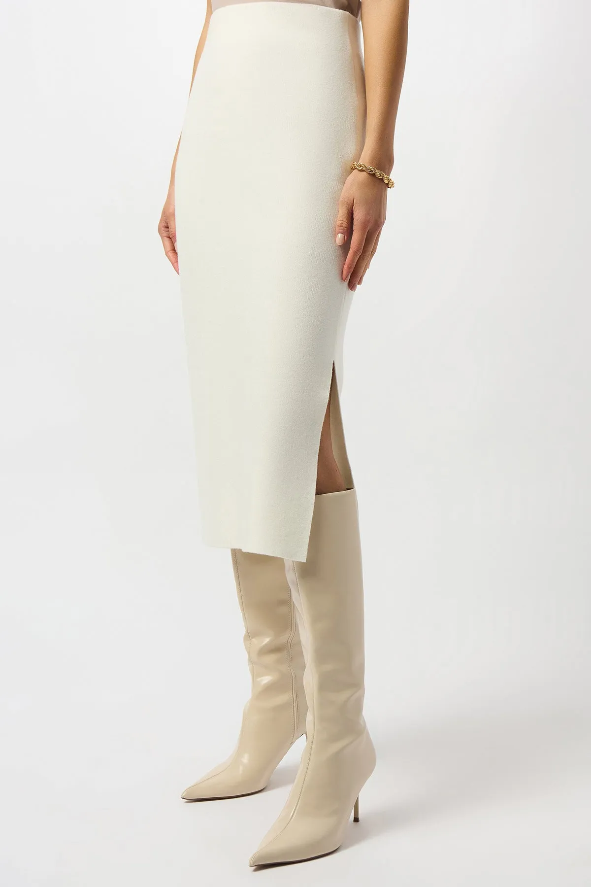 Sweater Knit Midi Skirt sold by French Cuff